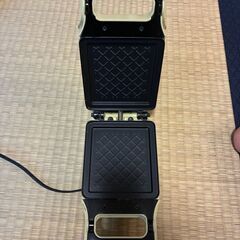 【美品】レコルト プレスサンドメーカー キルト RPS-1（アイボリー）の画像