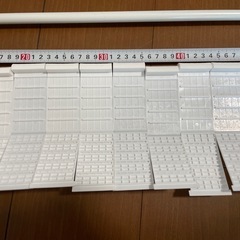 つっぱり棚2個セット+補強具の画像