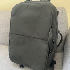 【新品】INDIGO EVANS ビジネスリュックバッグ ブラッ...