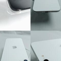 動作確認済！　iPhoneSE　第2世代　A2296　64GB　本体　ホワイト 　SIMフリー　ホームボタン故障　117078の画像