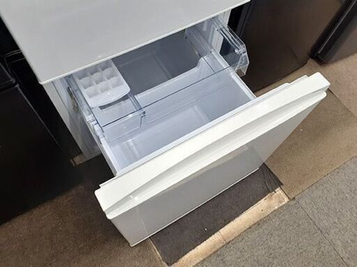 札幌【157L アクア 2ドア 冷蔵庫 2017年製】AQR-16F ファン式 ホワイト AQUA 冰箱 냉장고 tủ lạnh 100Lクラス 百Lクラス 北20条店