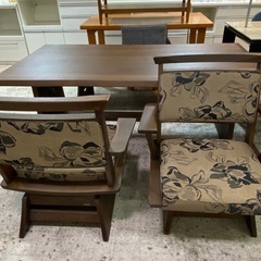 【愛品館 江戸川店 】ベンチダイニングテーブル4点セット 飛騨清見工房の画像