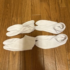 キッズ ストレッチ足袋サイズ違い2足セット　18.19cmの画像