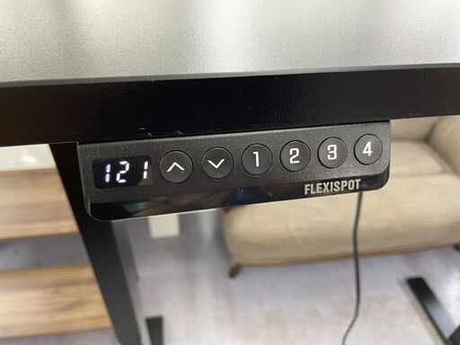 FLEXISPOT 電動昇降デスク 記憶機能付き 幅120ｃｍ ZB01 ゲーミングデスク パソコンデスク スタンディングデスク ブラ