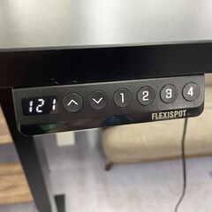FLEXISPOT 電動昇降デスク 記憶機能付き 幅120ｃｍ ZB01 ゲーミングデスク パソコンデスク スタンディングデスク ブラック 札幌市手稲区の画像