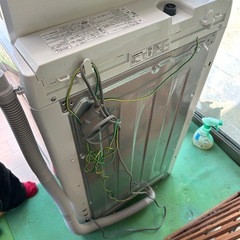 洗濯機　2021年製　室内使用ですがほぼ使っていませんの画像