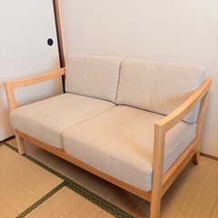 2人掛けソファ　譲ります　京都府京田辺市付近　取りに来ていただける方