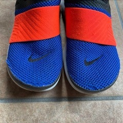 NIKE ナイキ　プレスト　エクストリーム　スニーカー　22㎝　ブルー×オレンジの画像