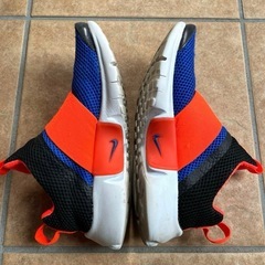 NIKE ナイキ　プレスト　エクストリーム　スニーカー　22㎝　ブルー×オレンジの画像