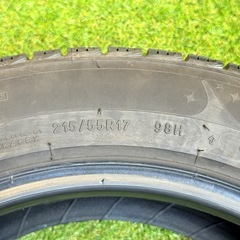【セール】 HS  カムリ　クラウンなど 215/55R17 4本　交換工賃込み　ミシュラン　履き潰し用の画像