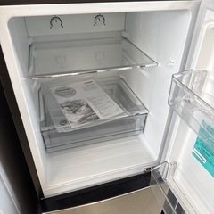 美品 Haier 2023年製148L 冷蔵庫 シルバー　750841-1- 2023年 ハイアール 冷蔵庫 148L シルバー