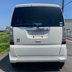 売れました、全込み２０万円 車検付 N-BOX パールホワイト G・Lパッケージ ストラーダ フルセグTV ナビ DVD Bluetooth パワスラ スマートキー×2 Pスタートの画像