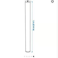 IKEA テーブル デスク の 脚 4本の画像