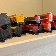 列車戦隊トッキュージャー　おもちゃの画像