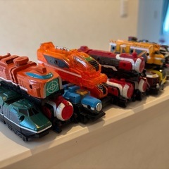 列車戦隊トッキュージャー　おもちゃの画像