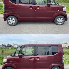 全込み35万円 走行6万km！ N-BOX 修復歴無し 車検2年 スマートキー2個 Gathersナビ TV DVD Bカメラ ステアリングスイッチ ETCの画像