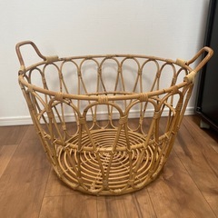 SNIDAD スニダード バスケット, 籐, 54x39 cm - IKEA