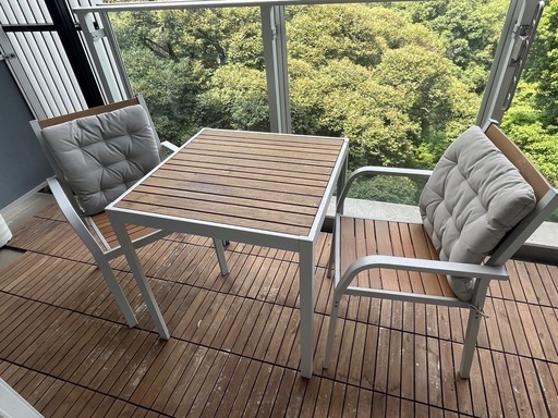 IKEA  ガーデン　テーブル&チェア セット
