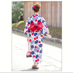 最終　浴衣　浴衣のみ レディース ドット の画像
