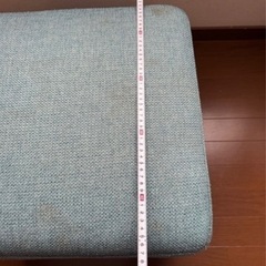 無料配送 ソファーオットマン 椅子の画像