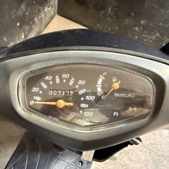 ★支払総額7.8万円★関東圏内即日配送可能！全車走行テスト済みです！ スズキ アドレスV125 ガンメタ CF4EA 人気のV125！ 4ストインジェクション！集中キー！ サイスタ付き！ フロントディスクブレーキ！の画像