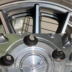 18インチ　ホイール付きタイヤ　4本セットの画像