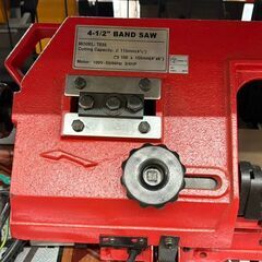 値下げしました！【中古】イリイ T035 バンドソー 3段階 変速【ハンズクラフト佐賀】の画像