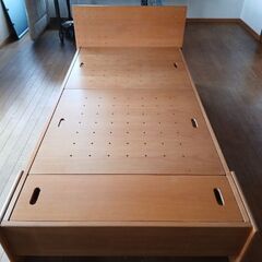 分解可能木製ベッド