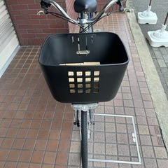 ★一台限り★24インチ　Panasonic（ビビ　EX）ラクイック電動アシスト自転車　マットネイビーの画像
