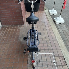 ★一台限り★24インチ　Panasonic（ビビ　EX）ラクイック電動アシスト自転車　マットネイビーの画像