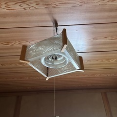 照明　天井照明　蛍光灯　電気　昭和　