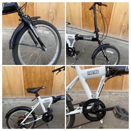 コールマン FDB 186 18型6速 折りたたみ自転車