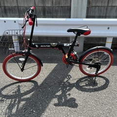 折りたたみ自転車20インチ〜