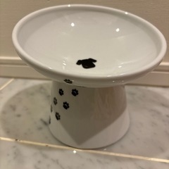 猫壱 犬用 脚付フードボウル 斜めタイプ 電子レンジ&食器洗浄機対応の画像