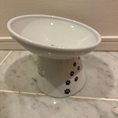 猫壱 犬用 脚付フードボウル 斜めタイプ 電子レンジ&食器洗浄機対応の画像