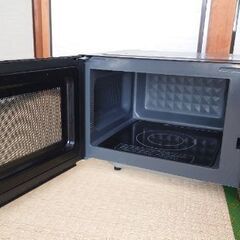 【美品・動作確認済】一人暮らしに最適！スタイリッシュ電子レンジ 50Hzにのみ対応の画像