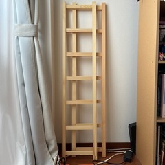 無印良品　パイン材ユニットシェルフ