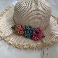 キッズ麦わら帽子の画像