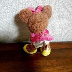  ◆ディズニー disney ミニー ぬいぐるみ 中古品の画像