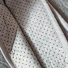 【0.7畳】 絨毯 カーペット ラグマット SOMANT 【ライトグレー】 冬用 低反発 厚手 抗菌防臭加工 防音 防ダニの画像