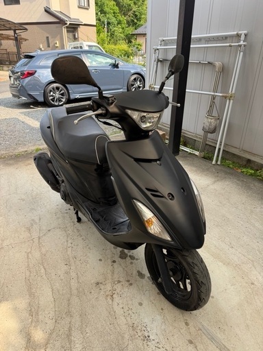 スズキ　アドレスV125S マットブラック