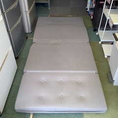【リサイクルサービス八光】幅915㎜　折りたたみ　１人掛け　ソファベッド　の画像