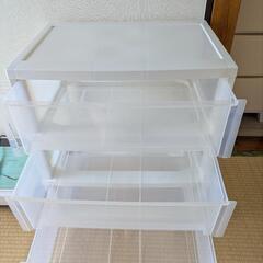 値下げ！　収納ケース　3段ボックスの画像