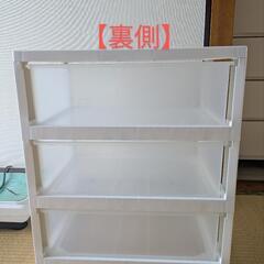値下げ！　収納ケース　3段ボックスの画像
