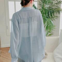新品 シースルーシャツ Ｓの画像