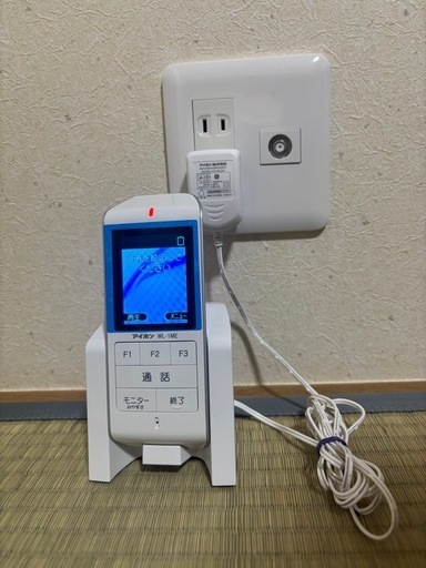 アイホン ドアホン インターホン ワイヤレス 子機電池式 配線工事不要