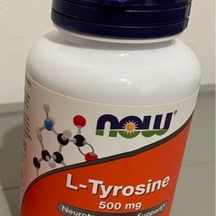 サプリ　L-チロシン 500mg 120カプセル 