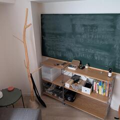 大型壁掛け緑色黒板