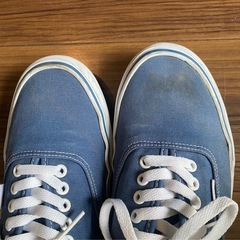 VANS オーセンティック　ブルー　27cmの画像