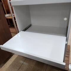 レンジボード  キッチンボード  食器棚  ホワイト  白  の画像